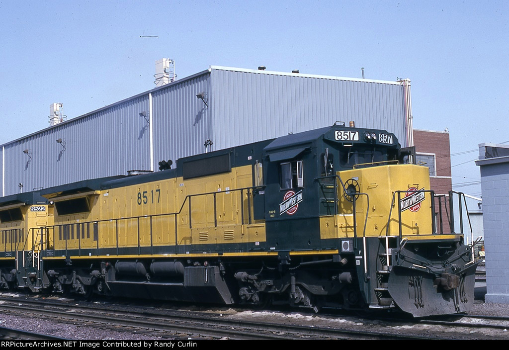 CNW 8517 at Melrose Park